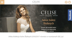 Desktop Screenshot of celise.pl